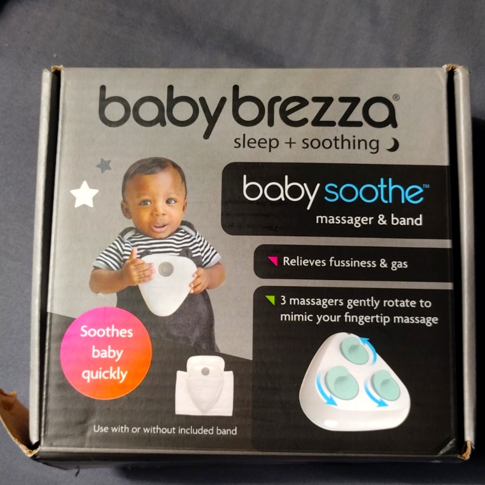 babybrezza babysoothe massager and band